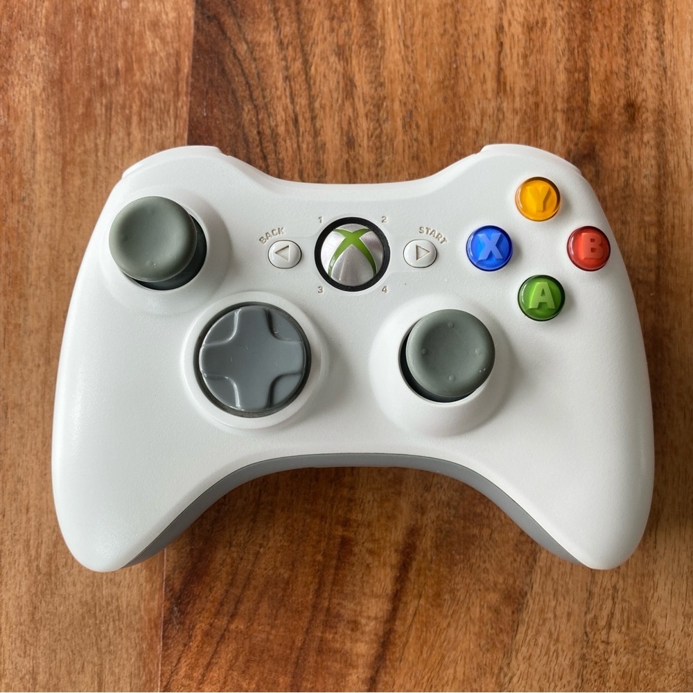 Xbox 360 OEM White Wireless Controller